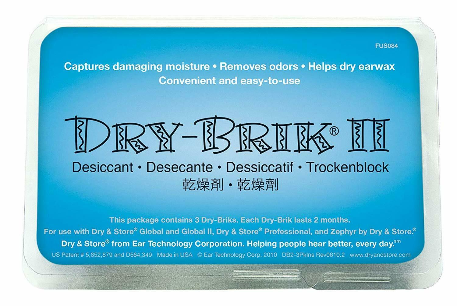Dry Brik Ii Desiccant Blocks For Dry And Store (1 Pack Of 3)
